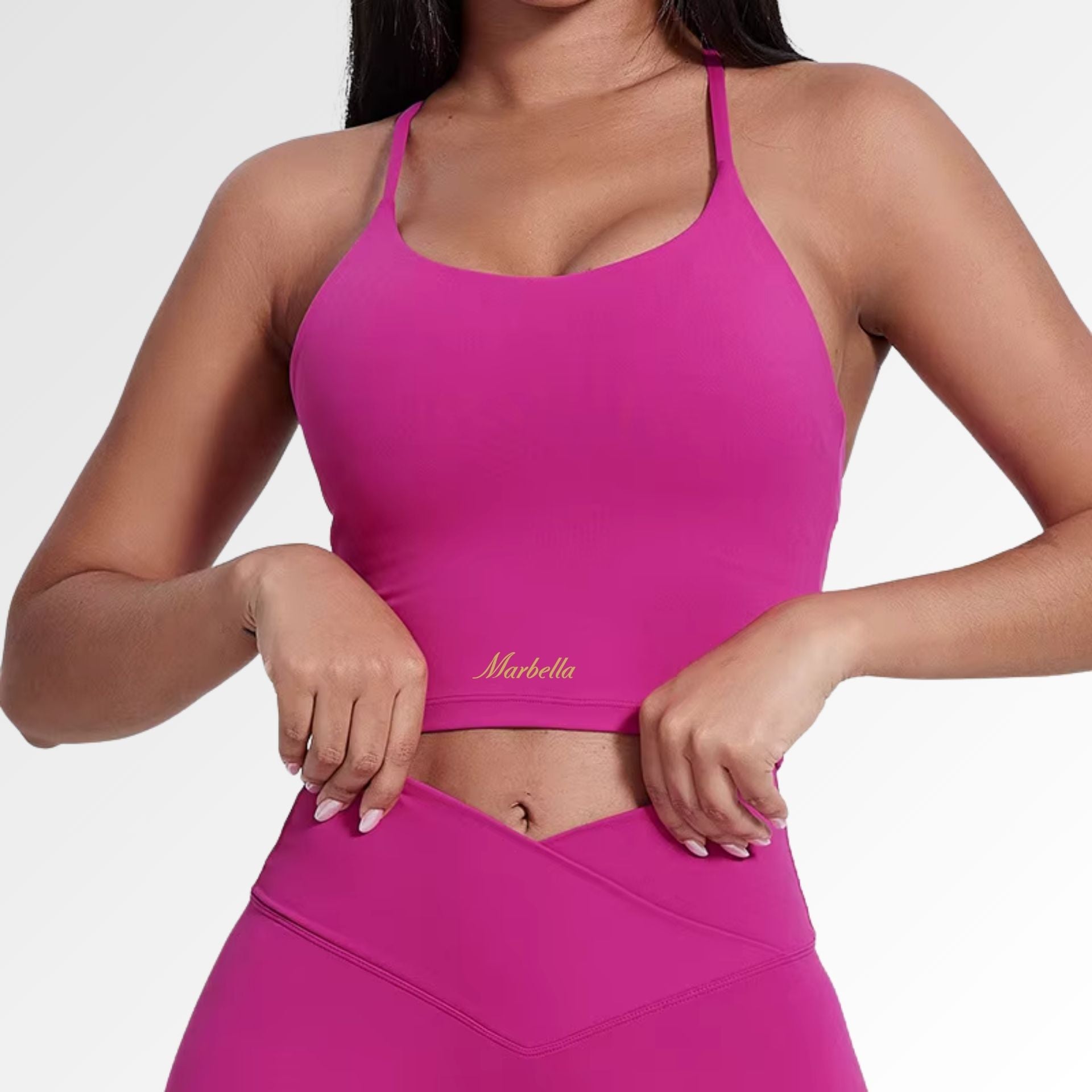 Marbella Cross Back Top