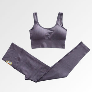 Marbella 2-Piece Seamless Pants and Bra Set