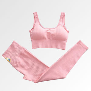 Marbella 2-Piece Seamless Pants and Bra Set