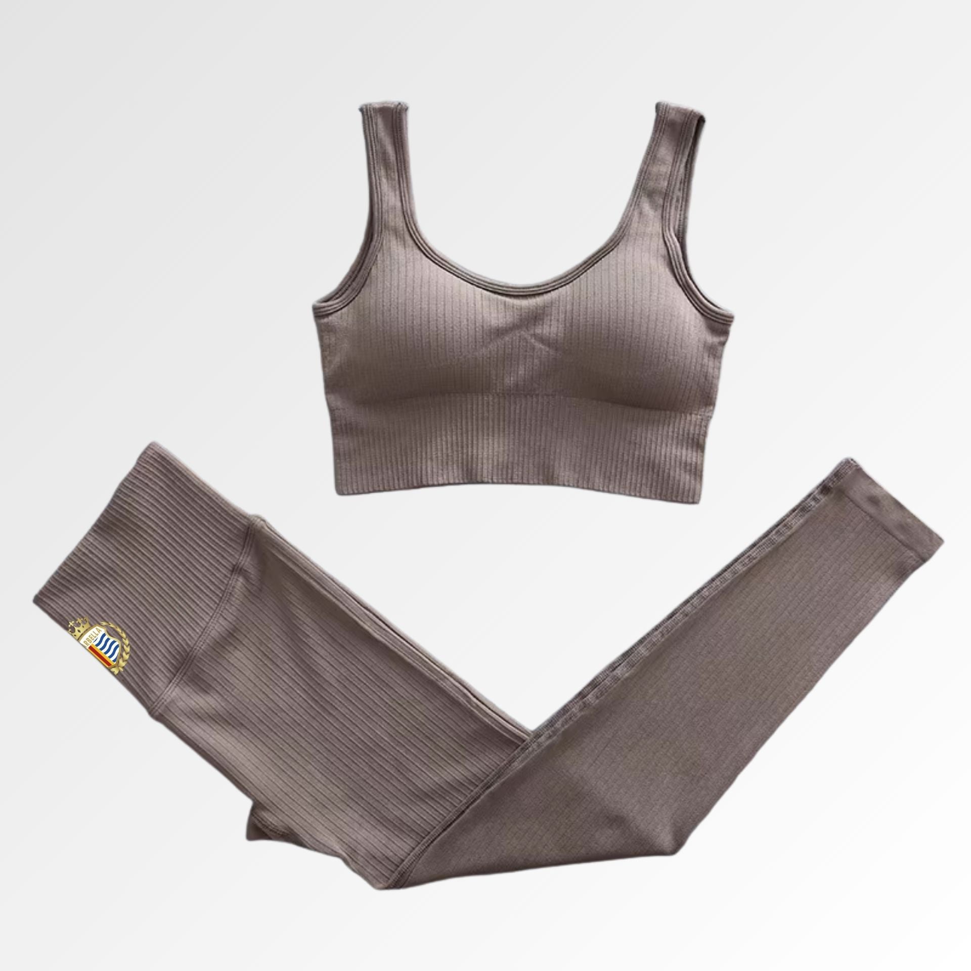 Marbella 2-Piece Seamless Pants and Bra Set