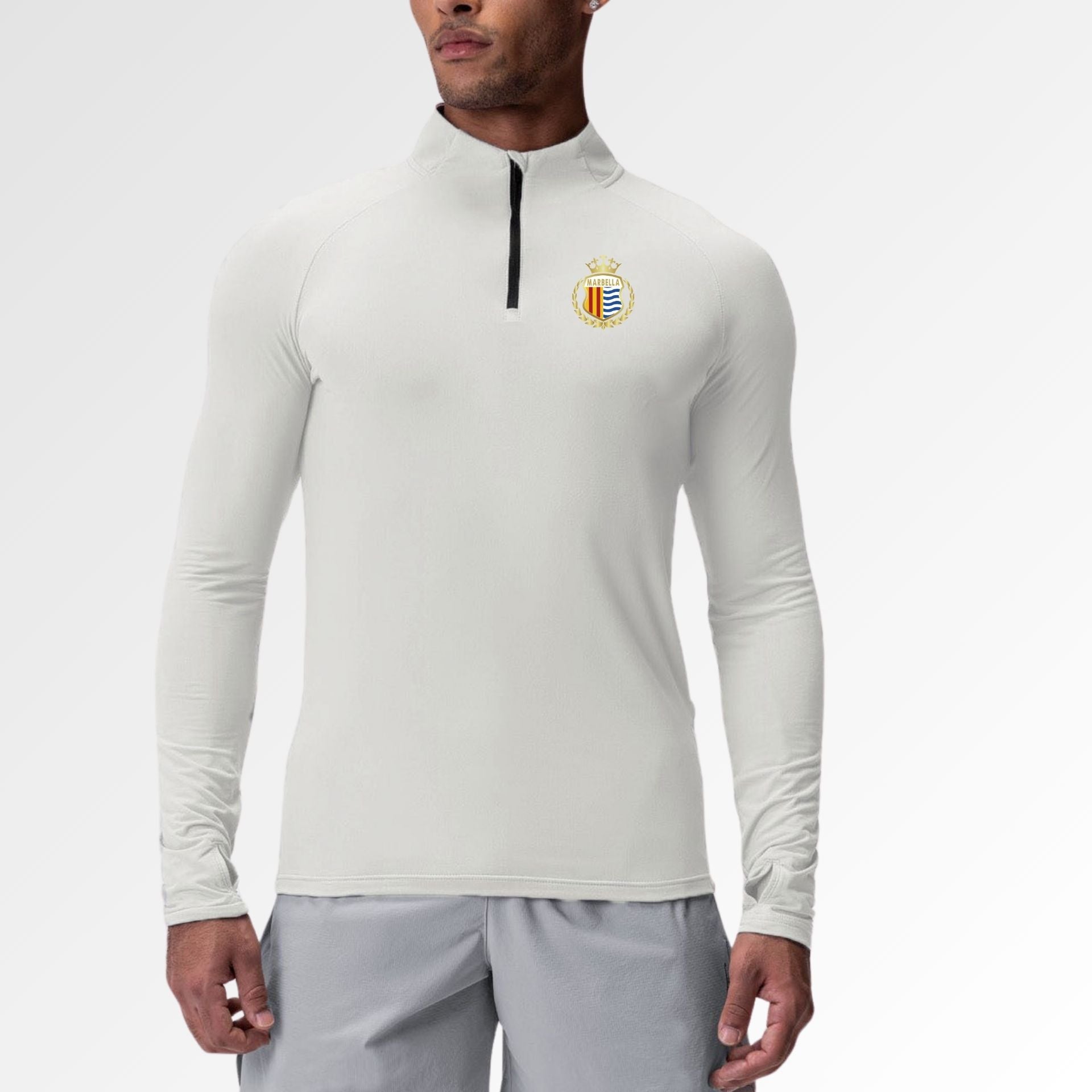  Long Sleeve half zip