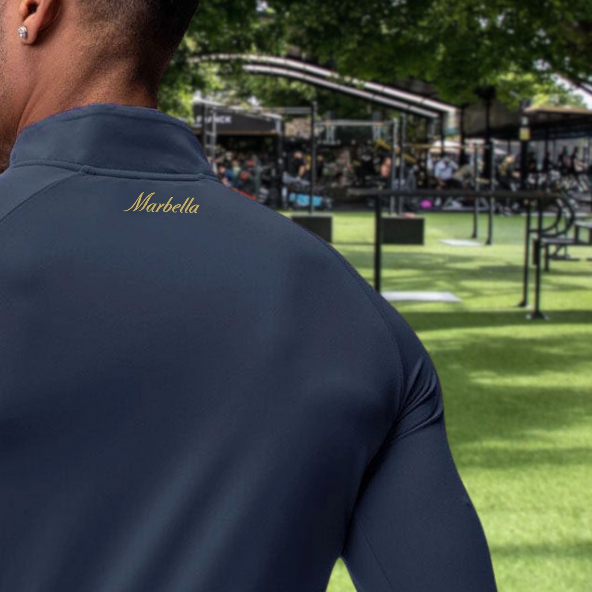  Long Sleeve half zip
