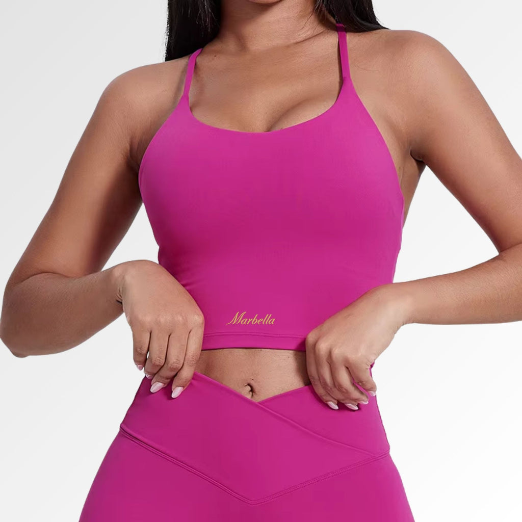 Marbella Cross Back Top